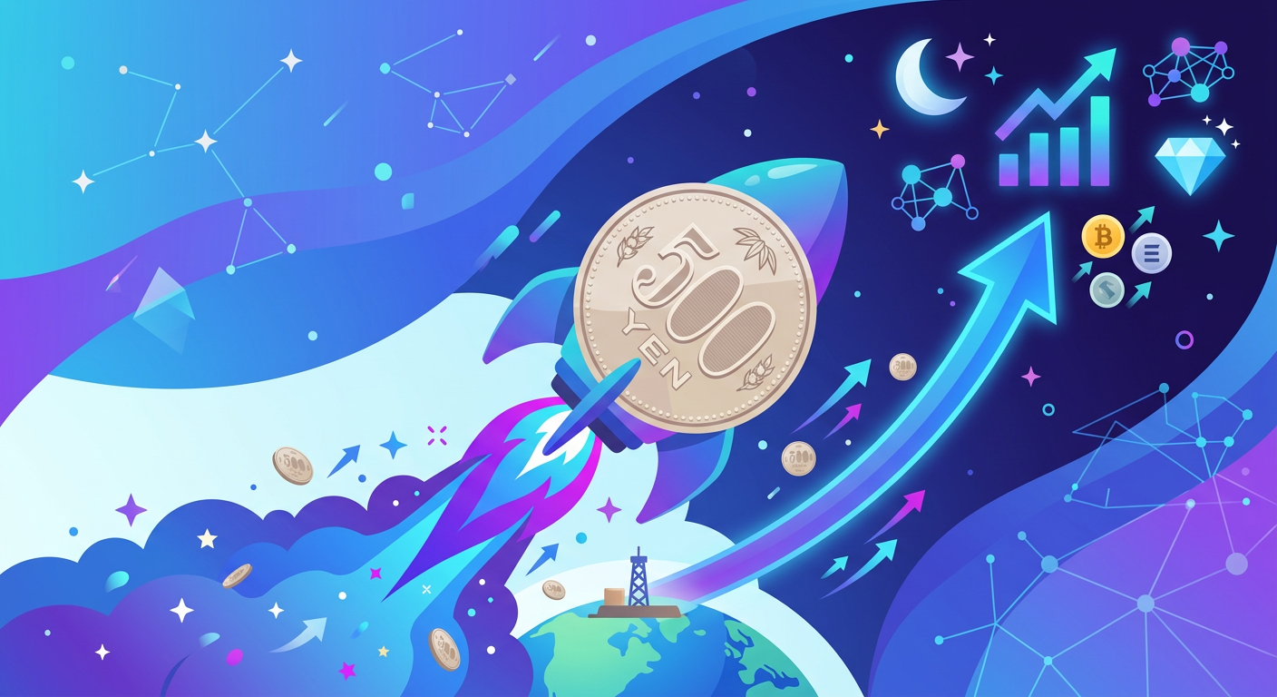 500円から始められる仮想通貨投資のイメージ