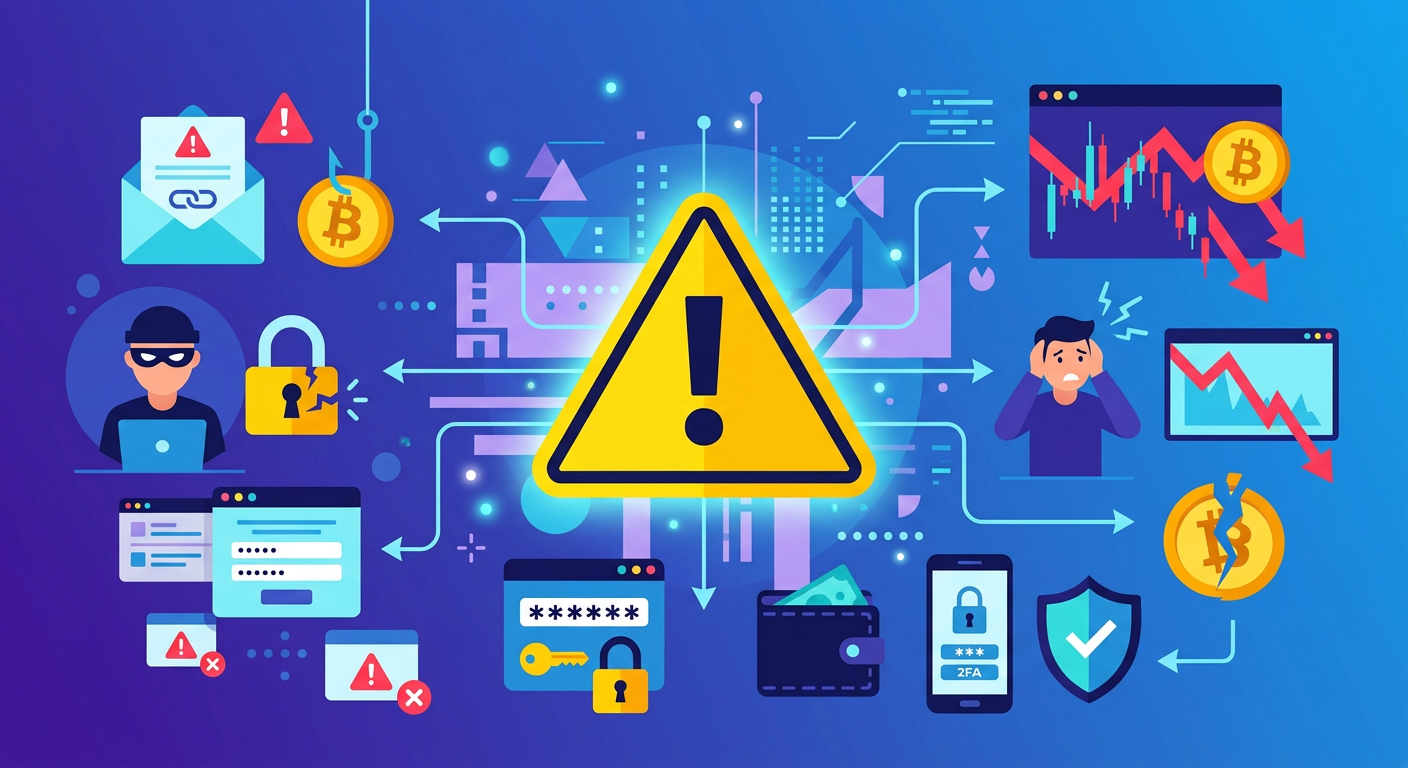 仮想通貨のデメリットとリスクに関する注意喚起
